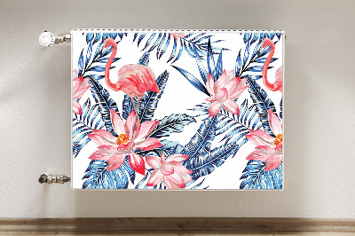 Capa magnética para radiador Flamingo pintado