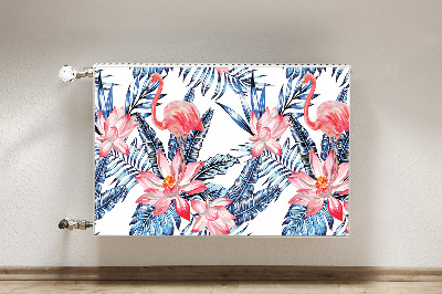 Capa magnética para radiador Flamingo pintado