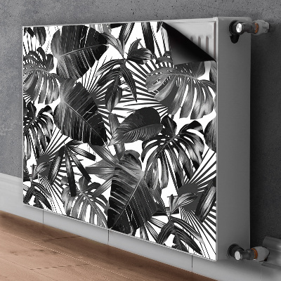 Capa magnética para radiador Folhas escuras