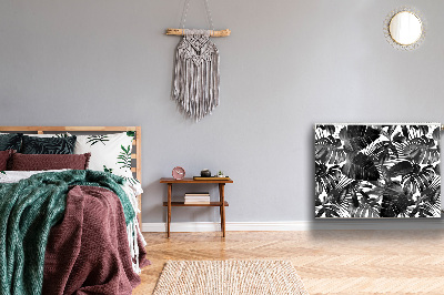 Capa magnética para radiador Folhas escuras