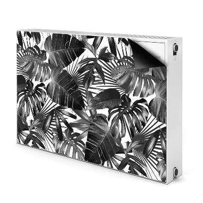 Capa magnética para radiador Folhas escuras