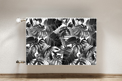 Capa magnética para radiador Folhas escuras