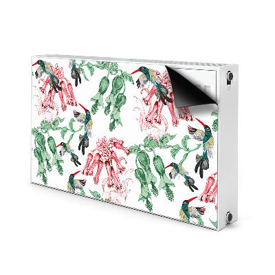 Capa magnética para radiador Ervas e Pássaros