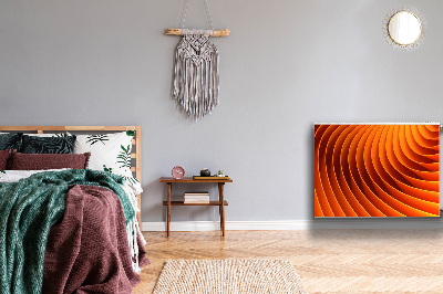 Capa magnética para radiador Ondas laranja