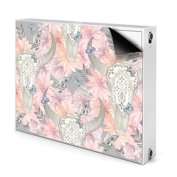 Capa magnética para radiador Crânios de touro