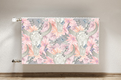 Capa magnética para radiador Crânios de touro