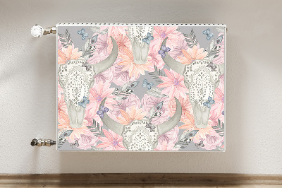 Capa magnética para radiador Crânios de touro