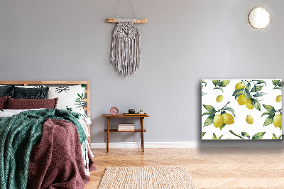 Capa magnética para radiador Limões amarelos