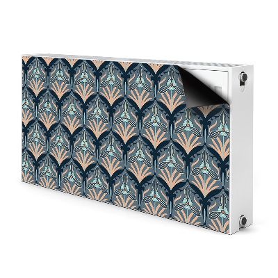 Cobertura magnética para radiador Flores vintage