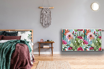 Capa magnética para radiador Jardim tropical