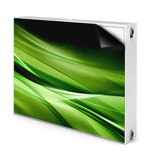 Capa magnética para radiador Abstração de grama