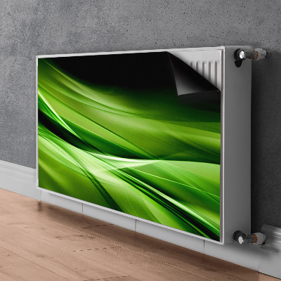 Capa magnética para radiador Abstração de grama