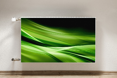 Capa magnética para radiador Abstração de grama