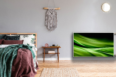 Capa magnética para radiador Abstração de grama