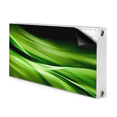 Capa magnética para radiador Abstração de grama