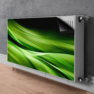 Capa magnética para radiador Abstração de grama