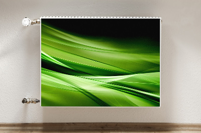 Capa magnética para radiador Abstração de grama