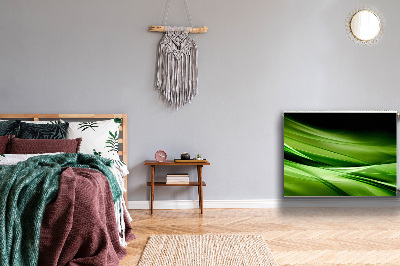 Capa magnética para radiador Abstração de grama