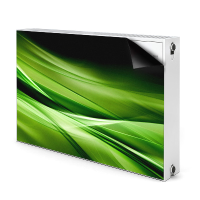 Capa magnética para radiador Abstração de grama