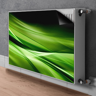 Capa magnética para radiador Abstração de grama