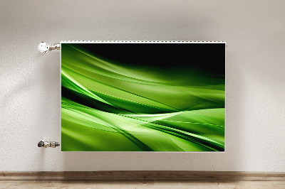 Capa magnética para radiador Abstração de grama