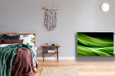 Capa magnética para radiador Abstração de grama