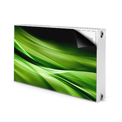 Capa magnética para radiador Abstração de grama