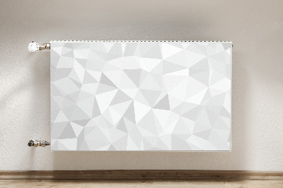 Capa magnética para radiador Abstração geométrica