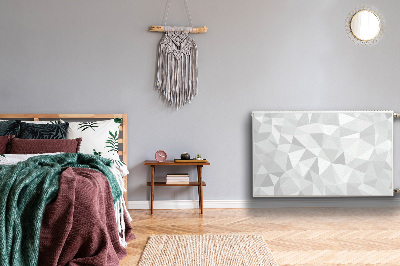 Capa magnética para radiador Abstração geométrica