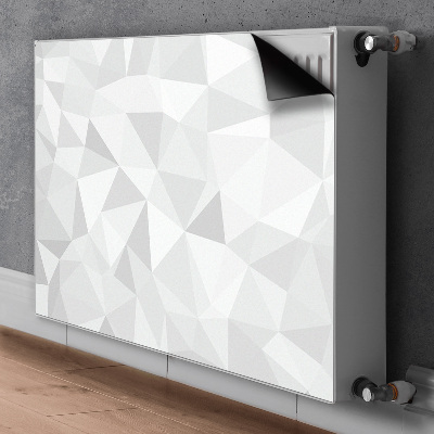Capa magnética para radiador Abstração geométrica