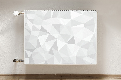 Capa magnética para radiador Abstração geométrica
