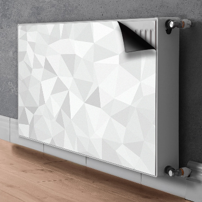 Capa magnética para radiador Abstração geométrica