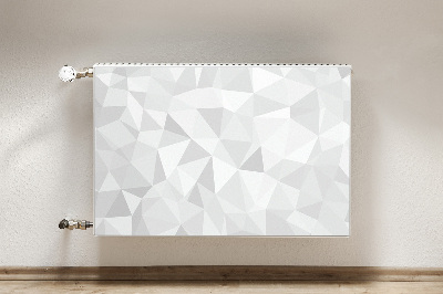 Capa magnética para radiador Abstração geométrica