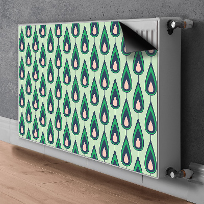 Capa magnética para radiador Lágrimas verdes