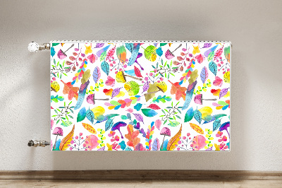 Cobertura magnética para radiador Cogumelos