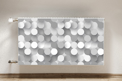 Cobertura magnética para radiador Rodas planas