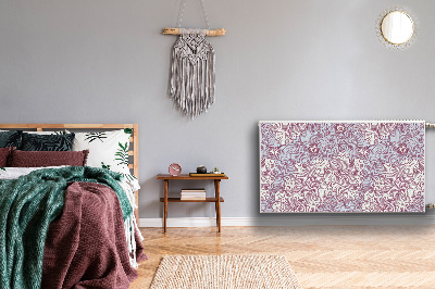 Capa magnética para radiador Rabisco de flores