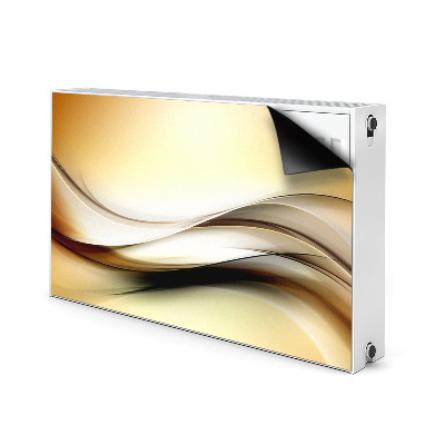 Cobertura magnética para radiador Abstração bege