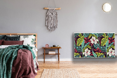 Capa magnética para radiador Motivo floral