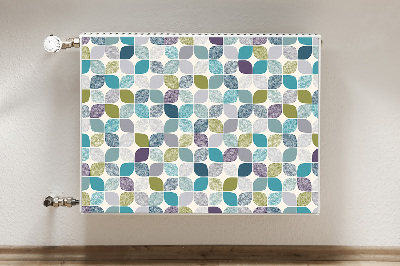 Capa magnética para radiador Padrão geométrico