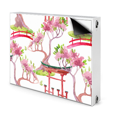 Capa magnética para radiador motivos japoneses