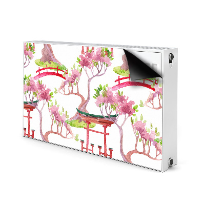 Capa magnética para radiador motivos japoneses
