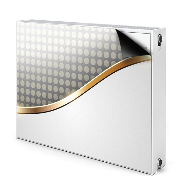 Capa magnética para radiador Transição de abstração