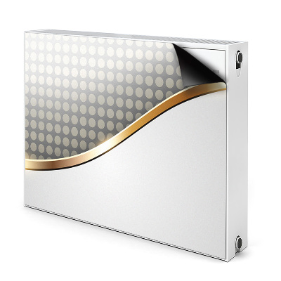 Capa magnética para radiador Transição de abstração