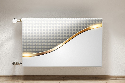 Capa magnética para radiador Transição de abstração