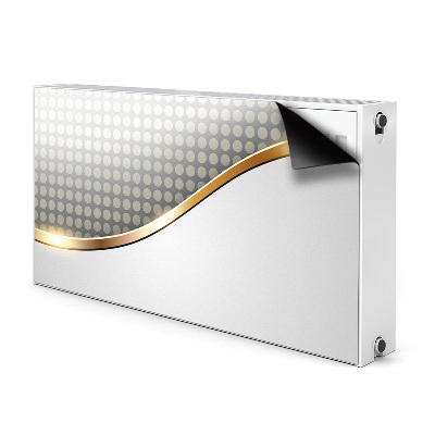 Capa magnética para radiador Transição de abstração