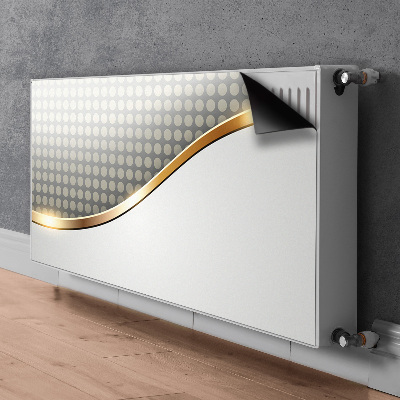 Capa magnética para radiador Transição de abstração