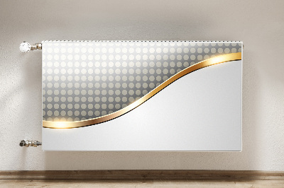 Capa magnética para radiador Transição de abstração