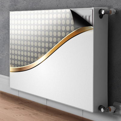 Capa magnética para radiador Transição de abstração
