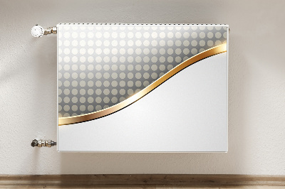 Capa magnética para radiador Transição de abstração